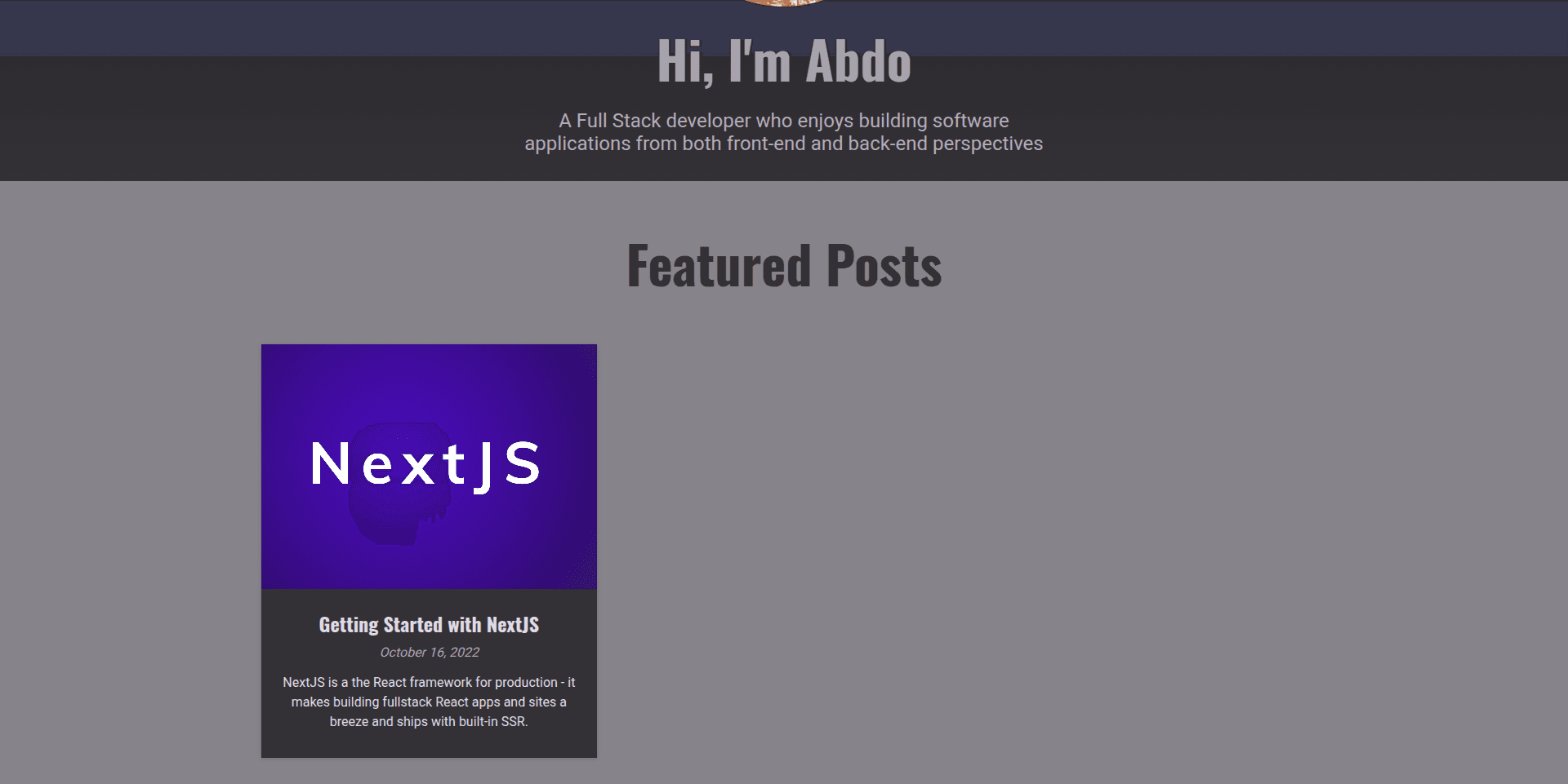 Next Blogs