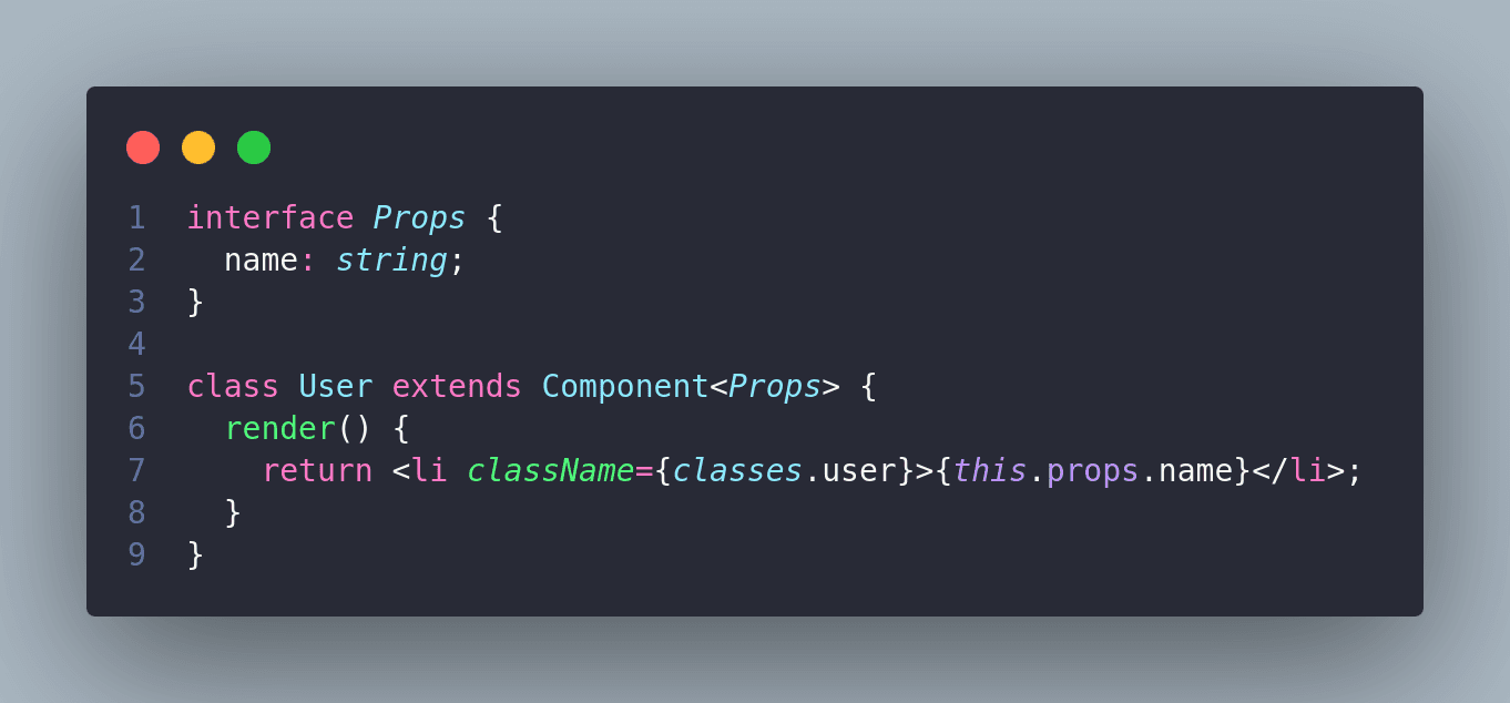 React Class Components