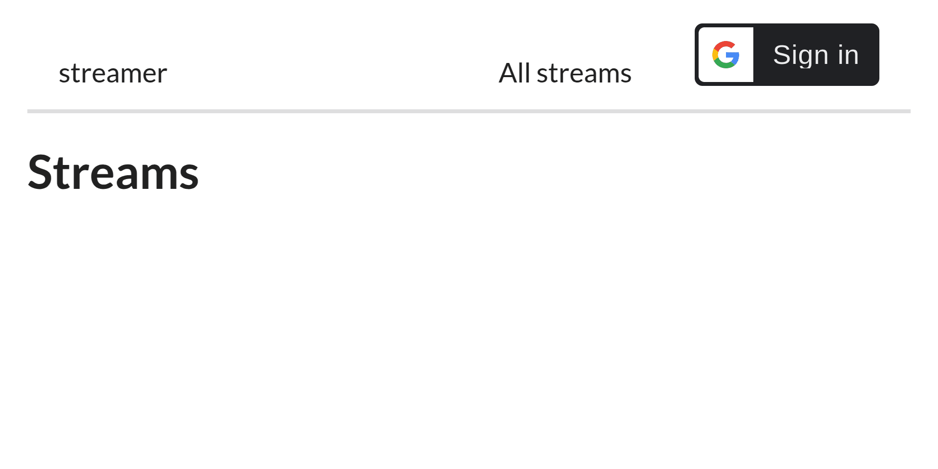 Live Streaming App